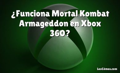 ¿Funciona Mortal Kombat Armageddon en Xbox 360?