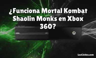 ¿Funciona Mortal Kombat Shaolin Monks en Xbox 360?