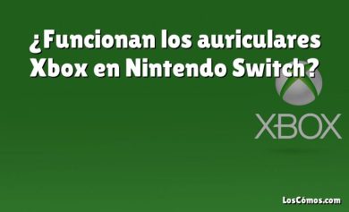 ¿Funcionan los auriculares Xbox en Nintendo Switch?