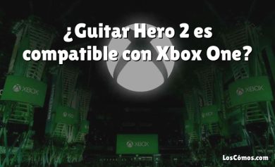 ¿Guitar Hero 2 es compatible con Xbox One?