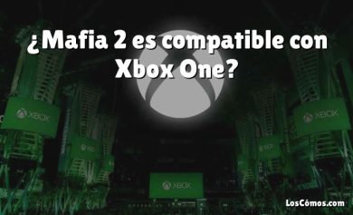 ¿Mafia 2 es compatible con Xbox One?