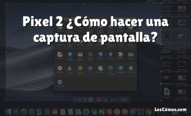 Pixel 2 ¿Cómo hacer una captura de pantalla?