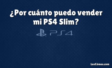 ¿Por cuánto puedo vender mi PS4 Slim?