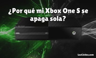 ¿Por qué mi Xbox One S se apaga sola?