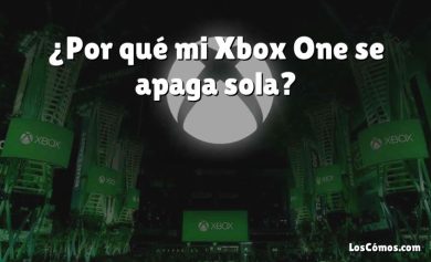 ¿Por qué mi Xbox One se apaga sola?