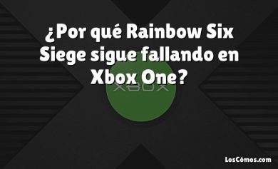¿Por qué Rainbow Six Siege sigue fallando en Xbox One?