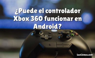 ¿Puede el controlador Xbox 360 funcionar en Android?