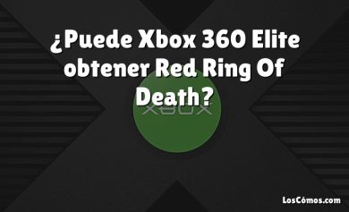 ¿Puede Xbox 360 Elite obtener Red Ring Of Death?