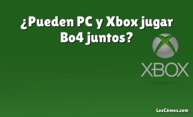 ¿Pueden PC y Xbox jugar Bo4 juntos?