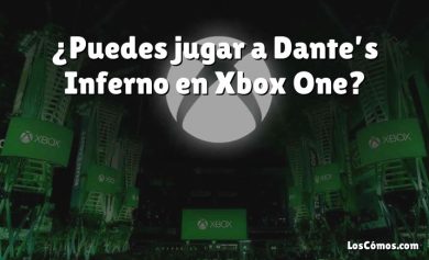 ¿Puedes jugar a Dante’s Inferno en Xbox One?