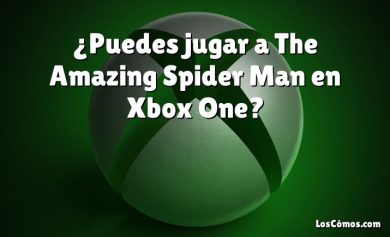 ¿Puedes jugar a The Amazing Spider Man en Xbox One?