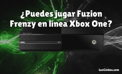 ¿Puedes jugar Fuzion Frenzy en línea Xbox One?