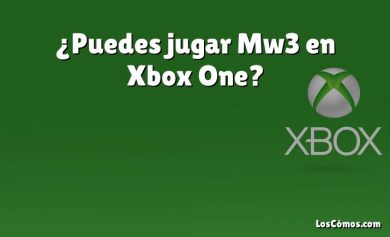 ¿Puedes jugar Mw3 en Xbox One?