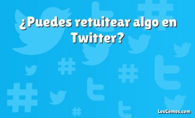 ¿Puedes retuitear algo en Twitter?