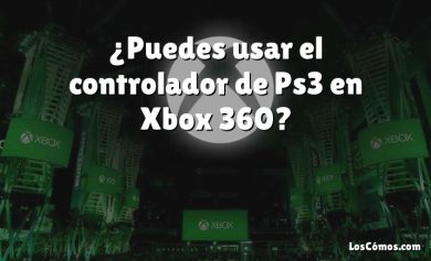 ¿Puedes usar el controlador de Ps3 en Xbox 360?