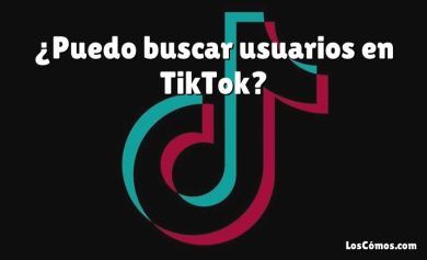 ¿Puedo buscar usuarios en TikTok?