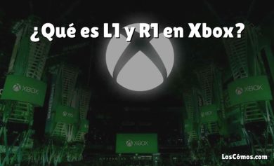 ¿Qué es L1 y R1 en Xbox?
