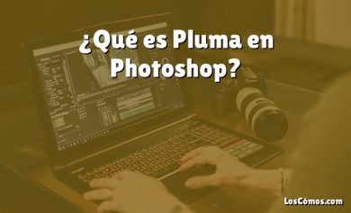 ¿Qué es Pluma en Photoshop?