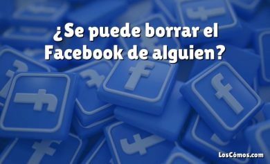 ¿Se puede borrar el Facebook de alguien?