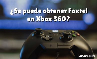 ¿Se puede obtener Foxtel en Xbox 360?