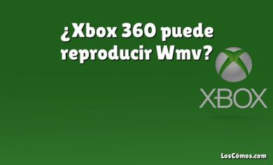 ¿Xbox 360 puede reproducir Wmv?