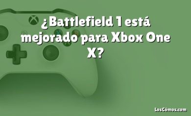 ¿Battlefield 1 está mejorado para Xbox One X?