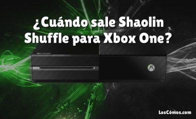 ¿Cuándo sale Shaolin Shuffle para Xbox One?
