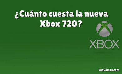 ¿Cuánto cuesta la nueva Xbox 720?
