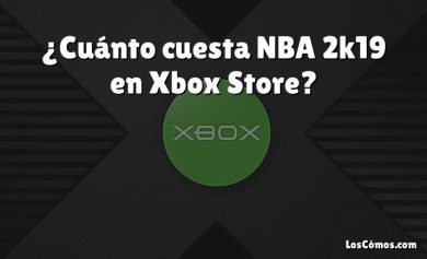 ¿Cuánto cuesta NBA 2k19 en Xbox Store?