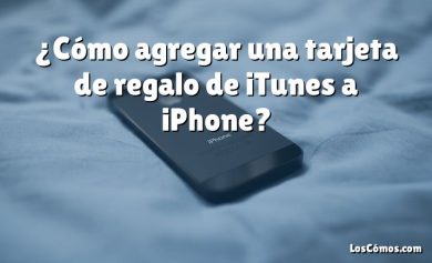 ¿Cómo agregar una tarjeta de regalo de iTunes a iPhone?