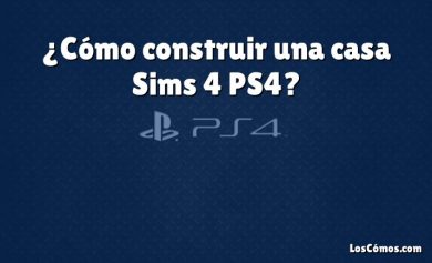 ¿Cómo construir una casa Sims 4 PS4?
