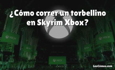 ¿Cómo correr un torbellino en Skyrim Xbox?