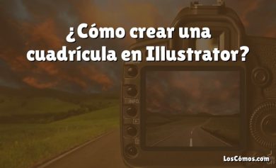 ¿Cómo crear una cuadrícula en Illustrator?