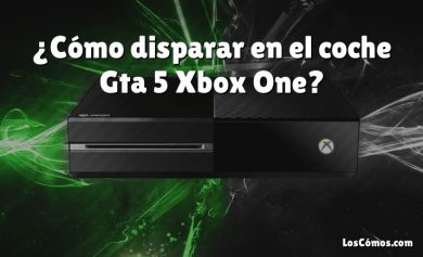 ¿Cómo disparar en el coche Gta 5 Xbox One?