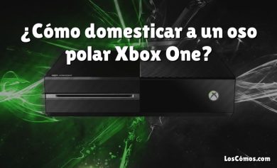 ¿Cómo domesticar a un oso polar Xbox One?