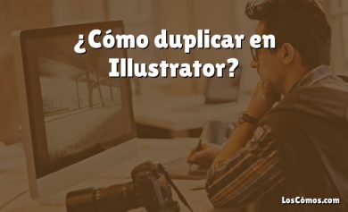 ¿Cómo duplicar en Illustrator?