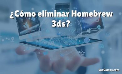 ¿Cómo eliminar Homebrew 3ds?