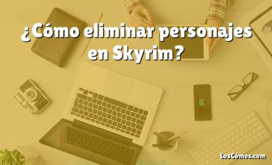 ¿Cómo eliminar personajes en Skyrim?