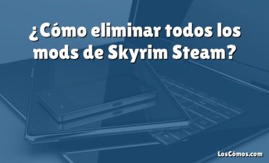 ¿Cómo eliminar todos los mods de Skyrim Steam?