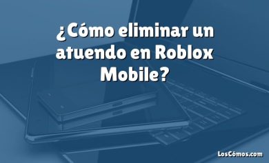 ¿Cómo eliminar un atuendo en Roblox Mobile?
