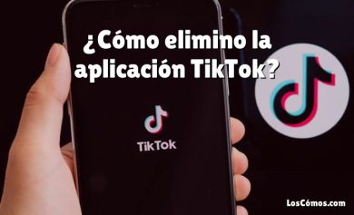 ¿Cómo elimino la aplicación TikTok?