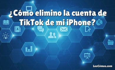 ¿Cómo elimino la cuenta de TikTok de mi iPhone?