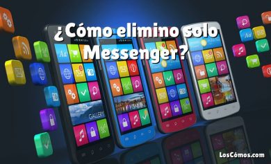 ¿Cómo elimino solo Messenger?