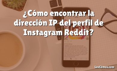 ¿Cómo encontrar la dirección IP del perfil de Instagram Reddit?
