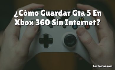¿Cómo Guardar Gta 5 En Xbox 360 Sin Internet?