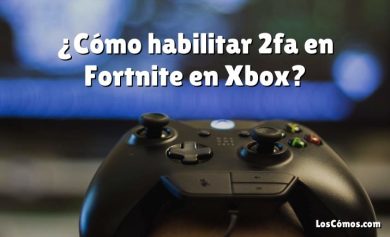 ¿Cómo habilitar 2fa en Fortnite en Xbox?