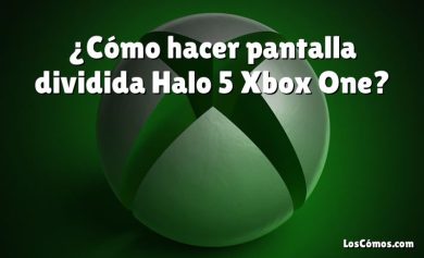 ¿Cómo hacer pantalla dividida Halo 5 Xbox One?