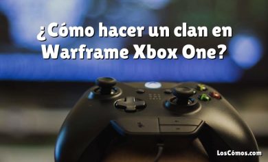 ¿Cómo hacer un clan en Warframe Xbox One?