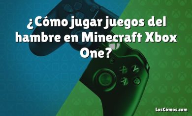 ¿Cómo jugar juegos del hambre en Minecraft Xbox One?