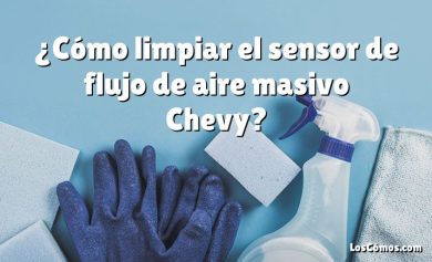 ¿Cómo limpiar el sensor de flujo de aire masivo Chevy?